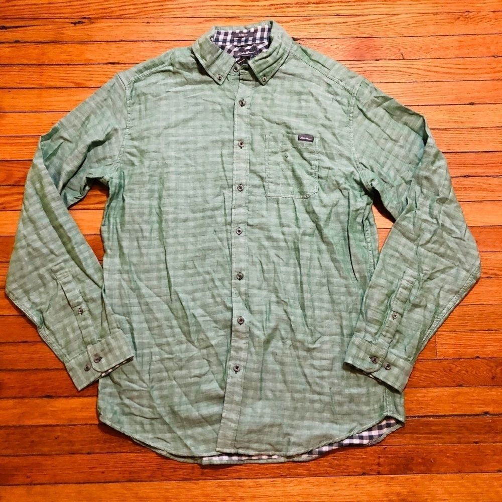 EDDIE BAUER Mens Shirt Size TL Classic Fit New